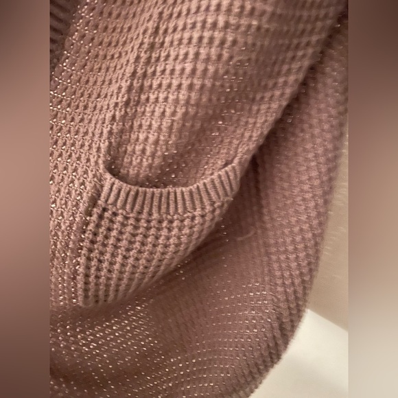 DUSTY LAVENDER CARDIGAN- SOHO APPAREL - Picture 4 of 4